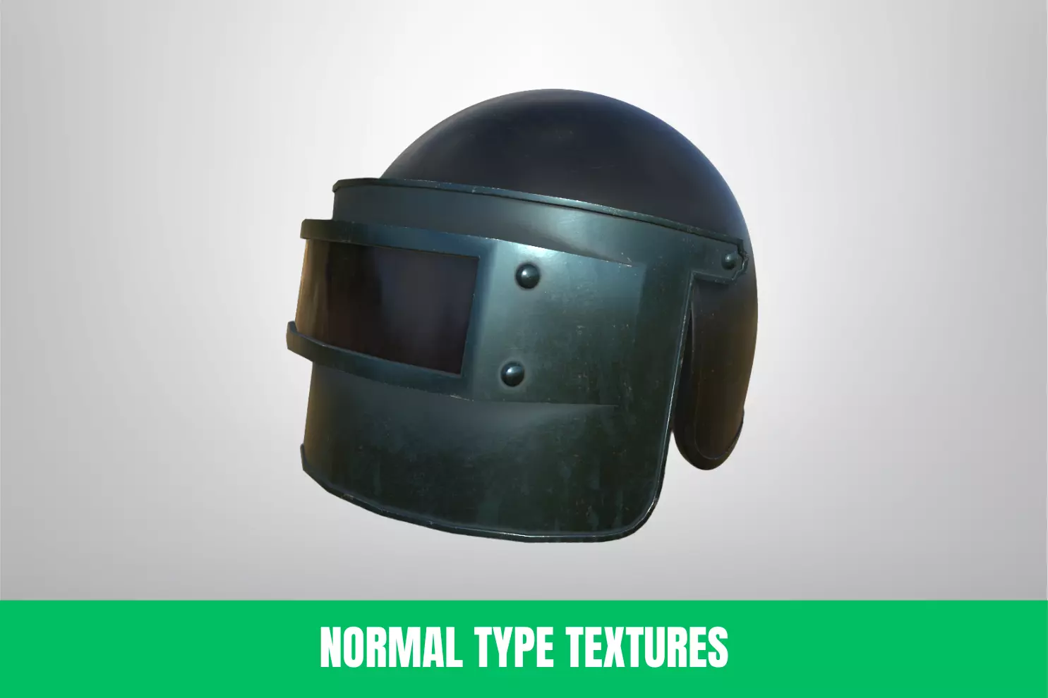 3D Professional Helmet With Different Skins Low-poly 3D model_1