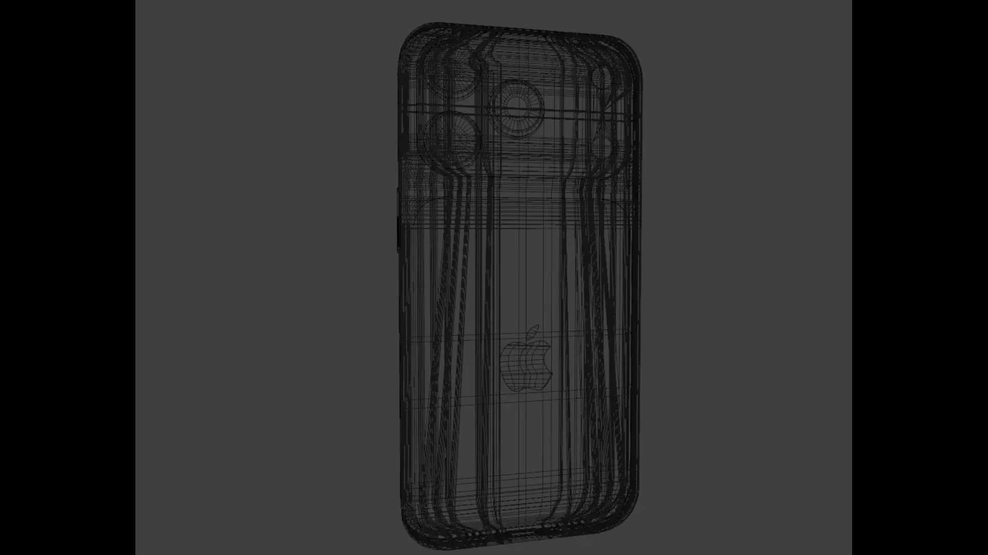 Apple iPhone 17 Pro - with All Colors Blue Orange White Low-poly 3D model_10