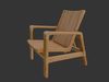 20 Armchair Set 3d Model 3D Model Collection_2
