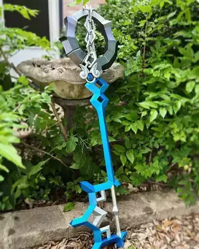 Kingdom Hearts  Stormfall Keyblade V2