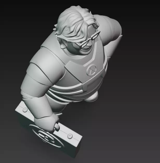 Gabe Newell Meme Half-Life 3D print model_5