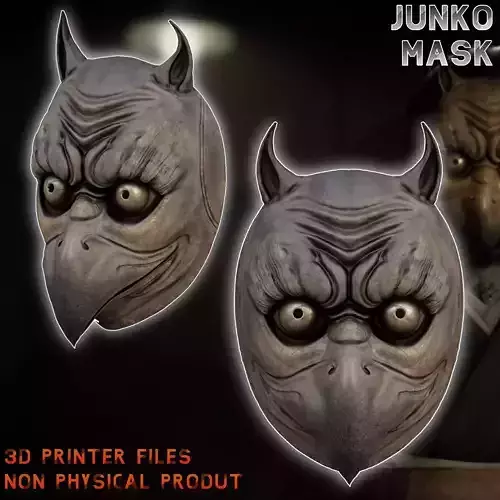 Junko Cosplay Mask Silent Hill  3D print model