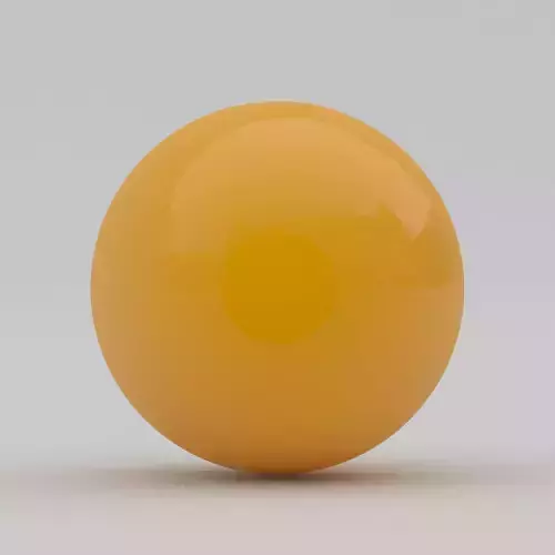 Pool Snooker Ball yellow