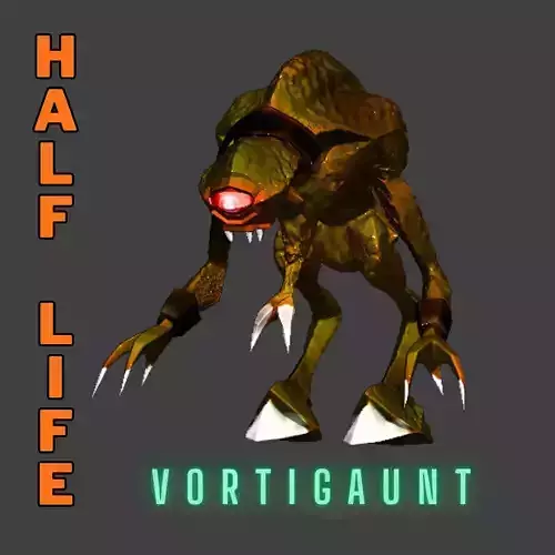 Vortigaunt version HalfLife  1 3D print model