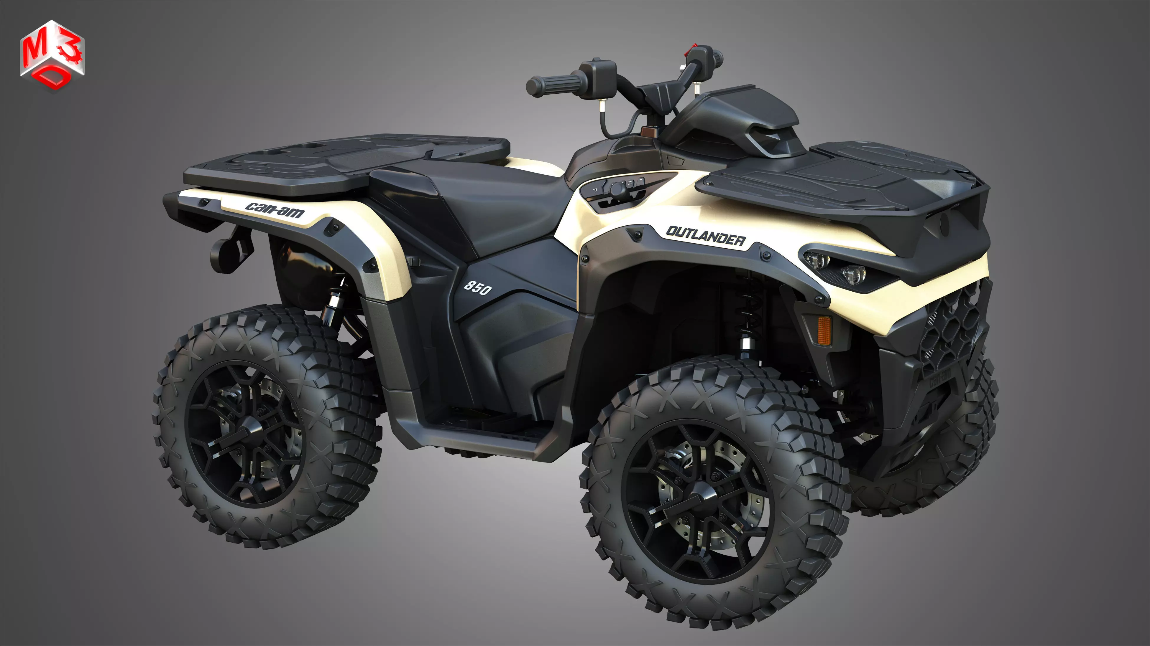 Can-Am Outlander 850-1000R 3D model_16