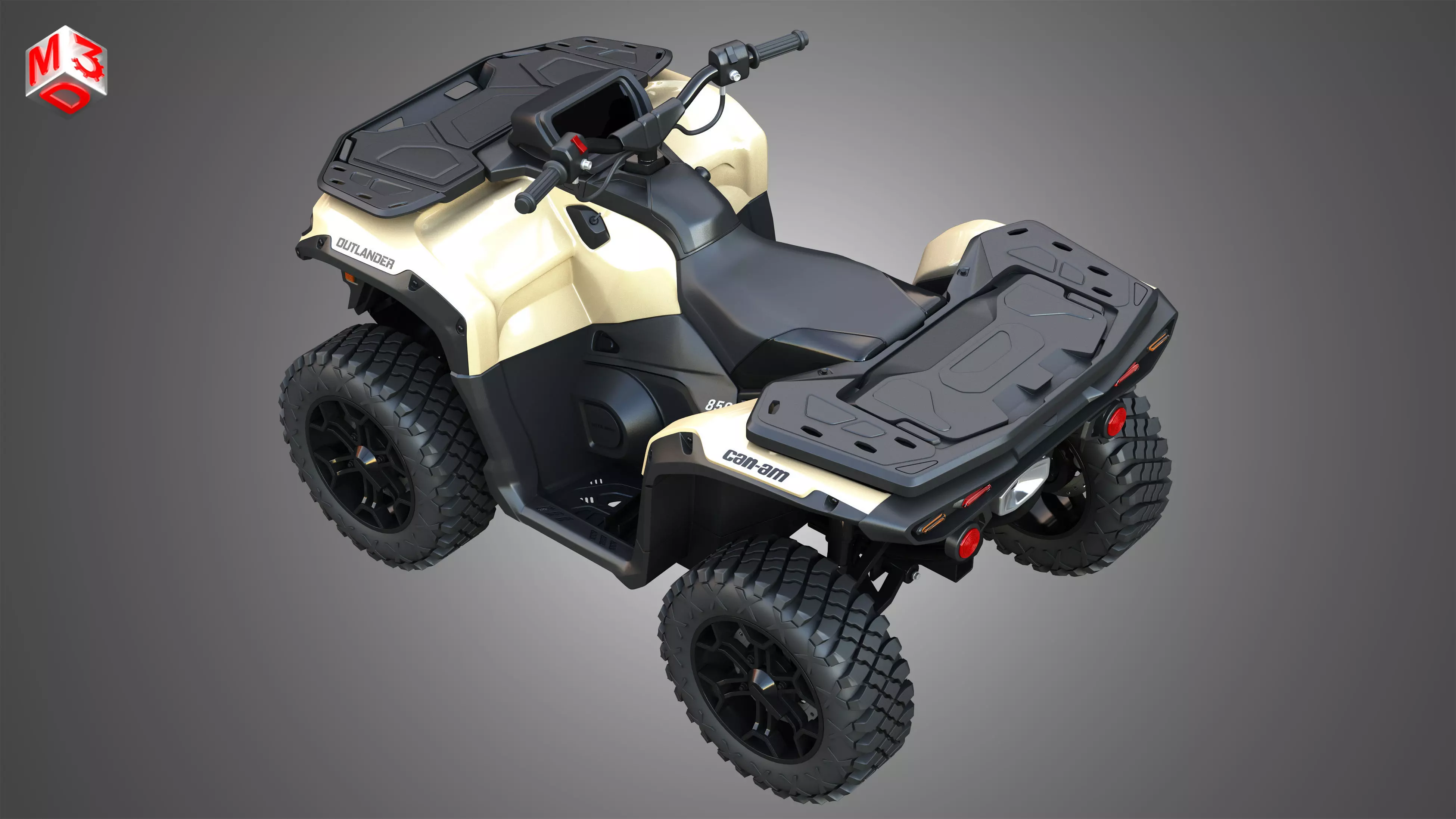 Can-Am Outlander 850-1000R 3D model_21