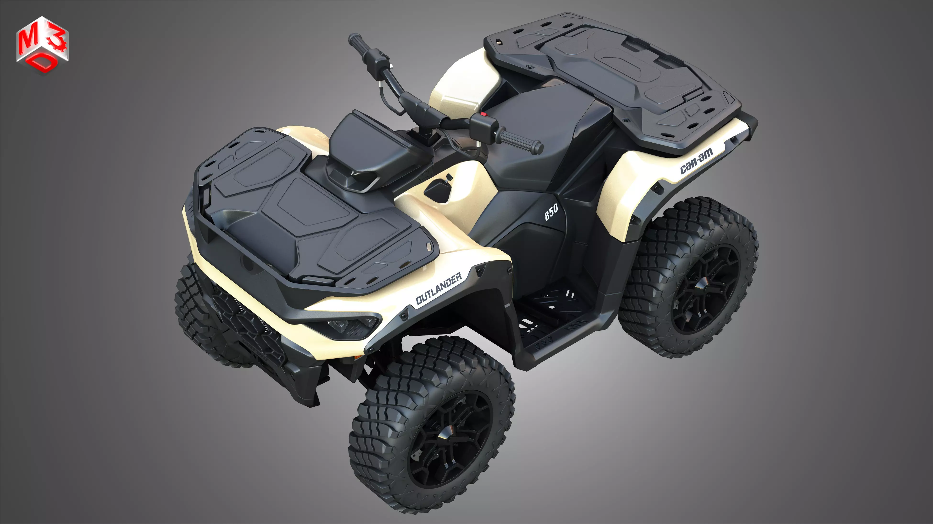 Can-Am Outlander 850-1000R 3D model_18