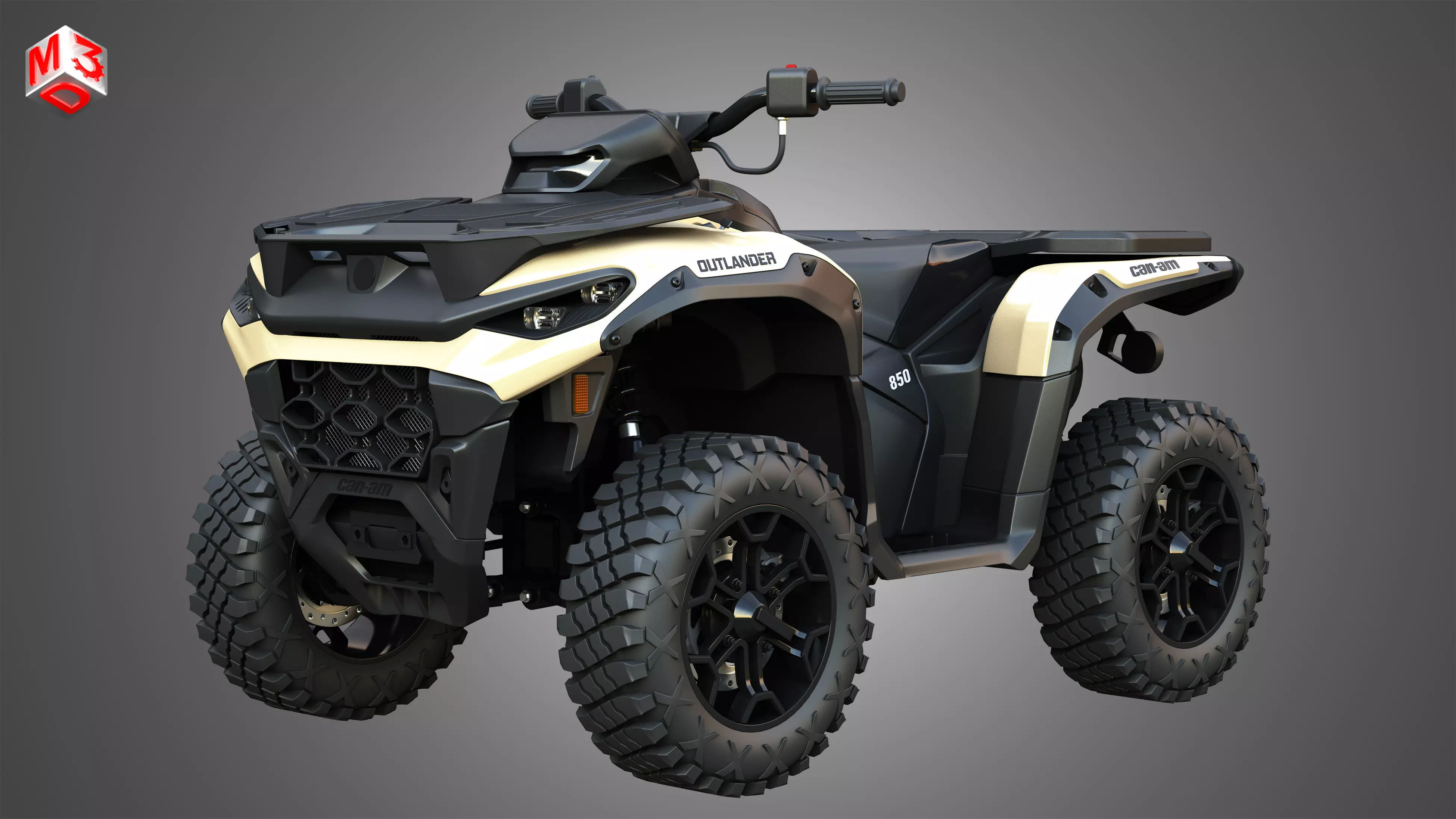 Can-Am Outlander 850-1000R 3D model_0