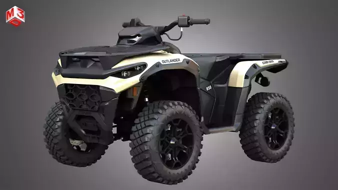 Can-Am Outlander 850-1000R 3D model