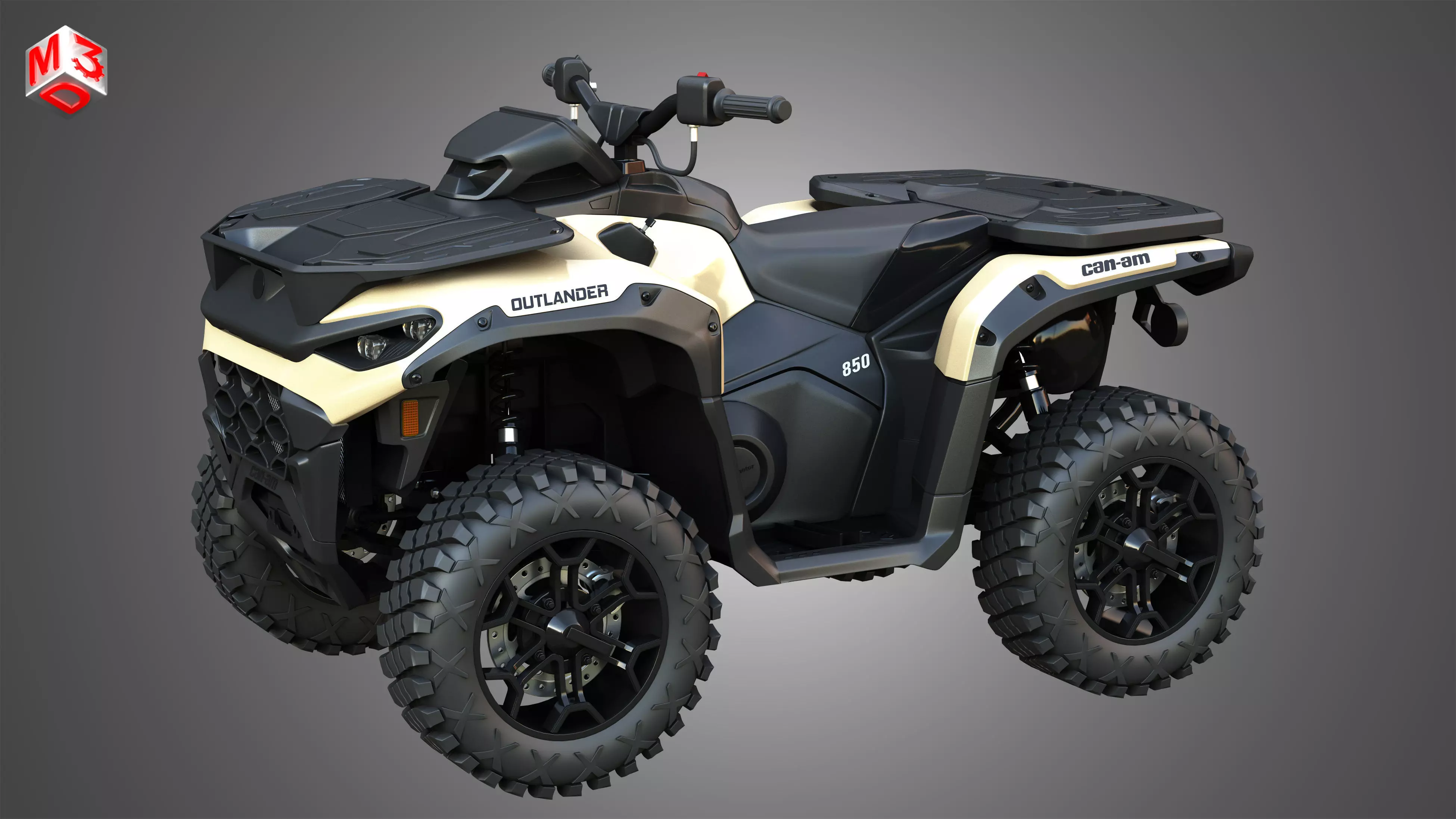 Can-Am Outlander 850-1000R 3D model_14