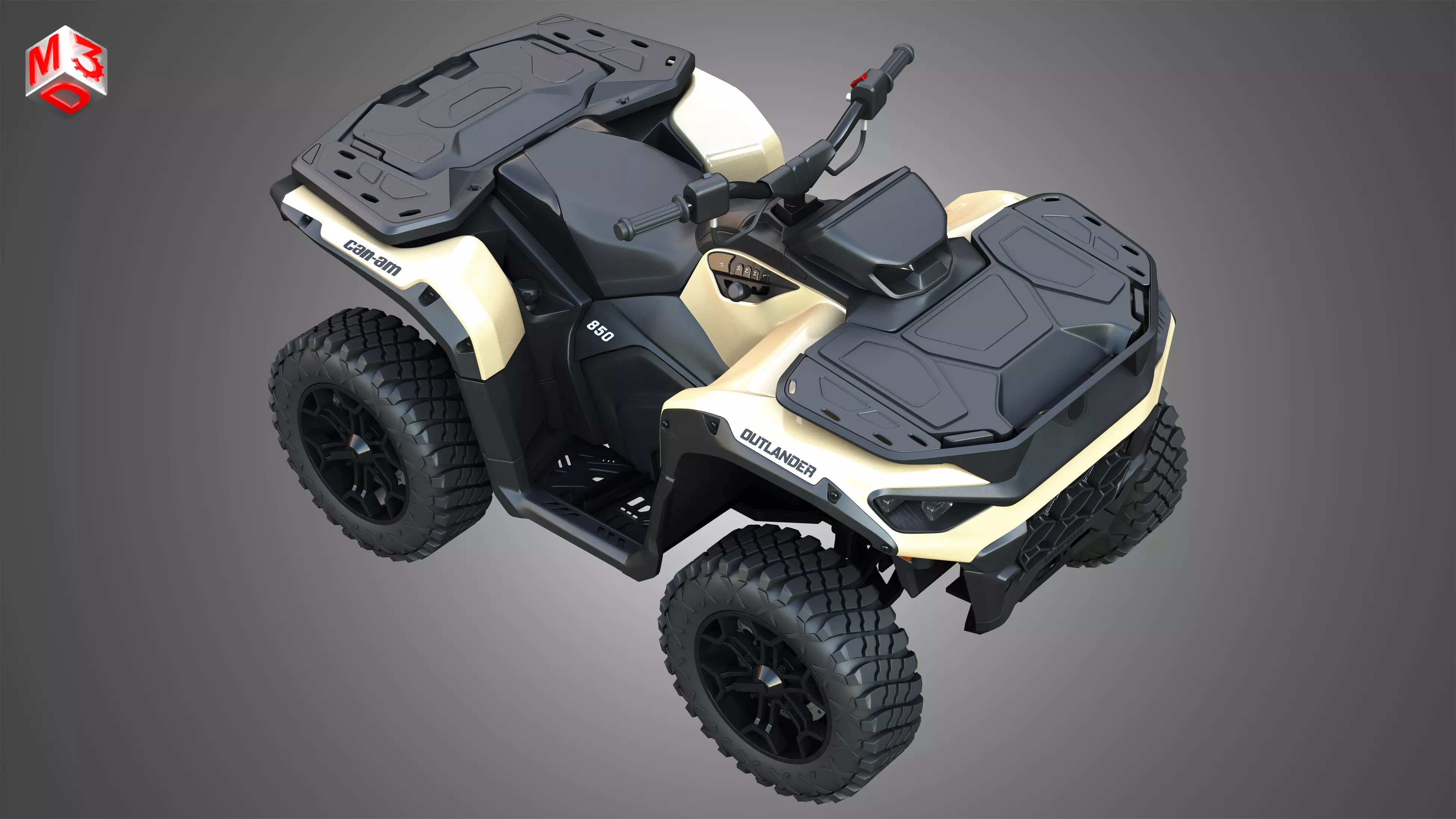 Can-Am Outlander 850-1000R 3D model_20