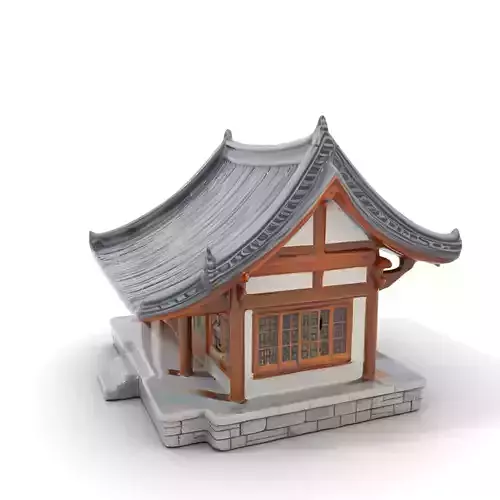 Traditional Pavilion Roof model pack