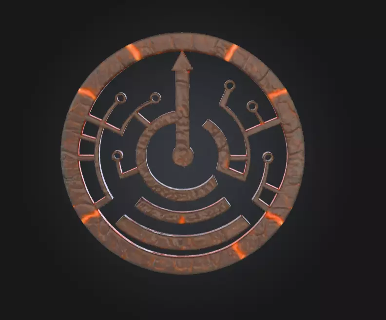 Circuit of Eternity Low-poly 3D model_5