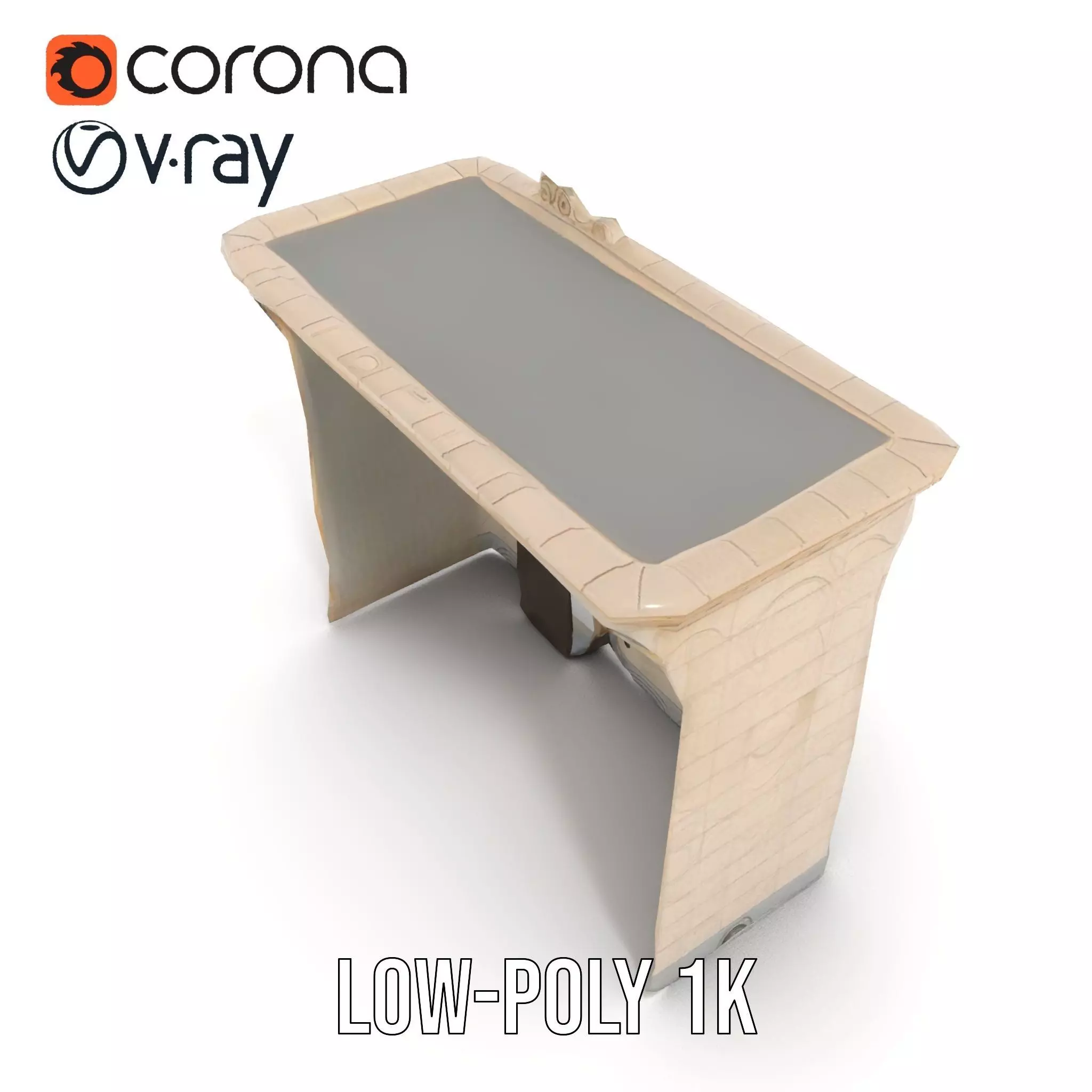 Art Nouveau Facade model pack Low-poly 3D model_27