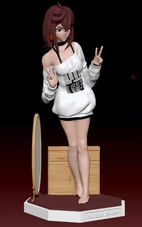 Momo Ayese Winky Fan art 3D print model_0