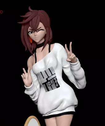 Momo Ayese Winky Fan art 3D print model_3