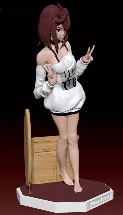 Momo Ayese Winky Fan art 3D print model_2