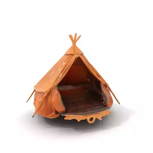 Desert Camp Tent model pack