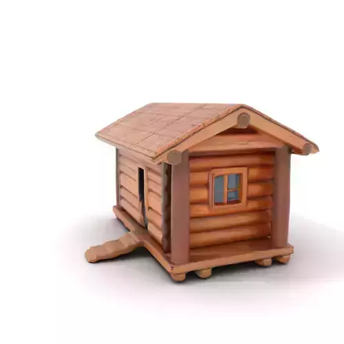 Rustic Log Cabin model pack