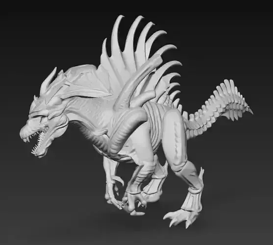 Espinosaurio Xenomorfo