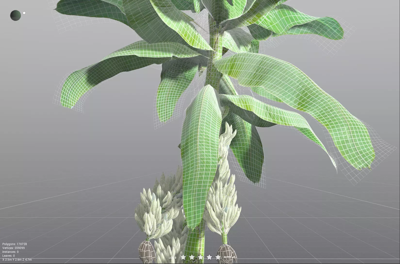 EVERYPlant Banana Plant 3D model_41