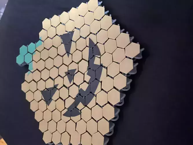 JackOLantern NASA Fabric Pumpkin Chainmail Fidget Toy Halloween