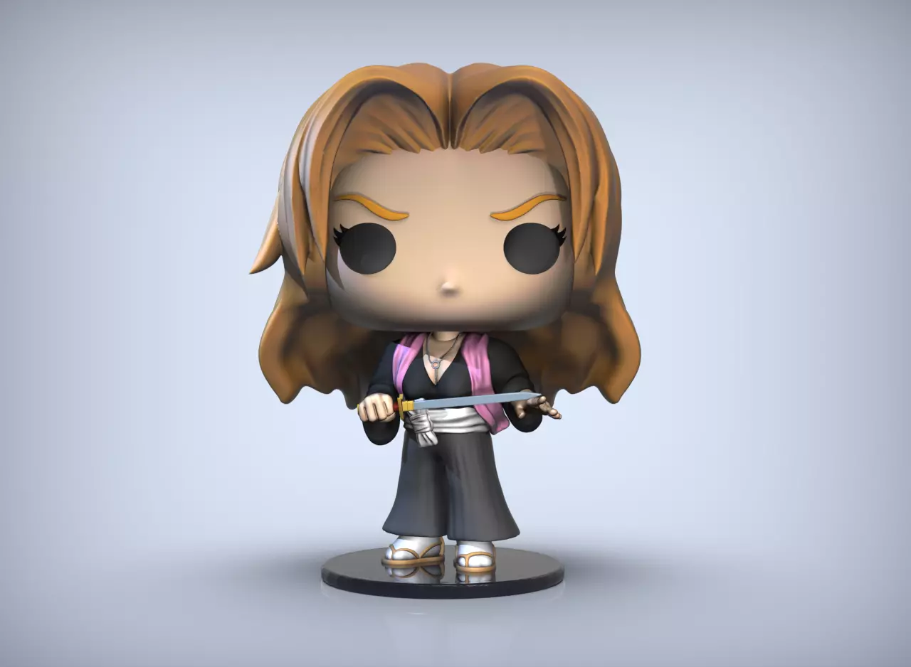 Rangiku Matsumoto 3D print model