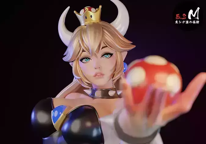 Bowsette Princess Bowser CHARACTER BY ESM
