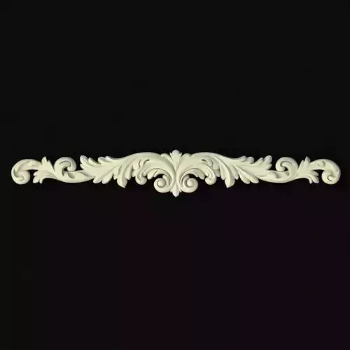 Central decor ornament for furniture