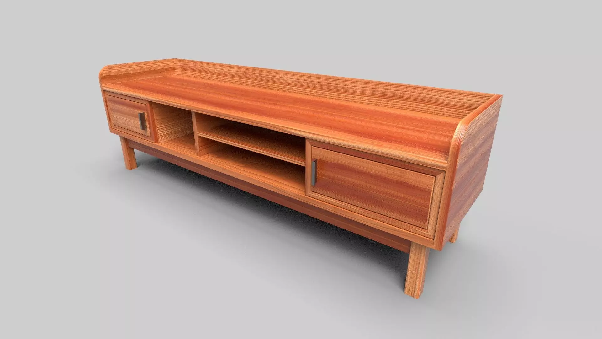 TV Rack CG53 3D model_1