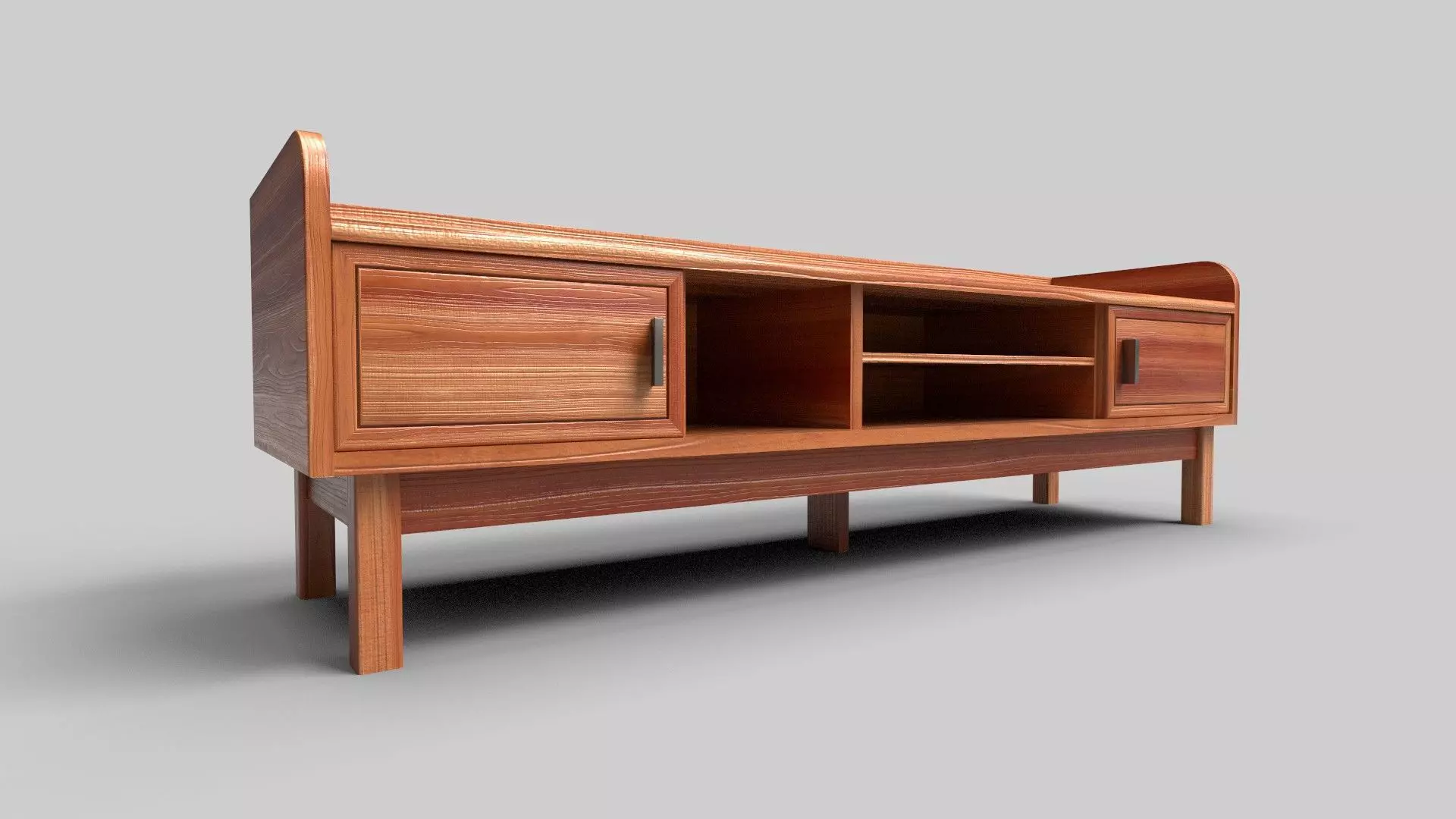 TV Rack CG53 3D model_0