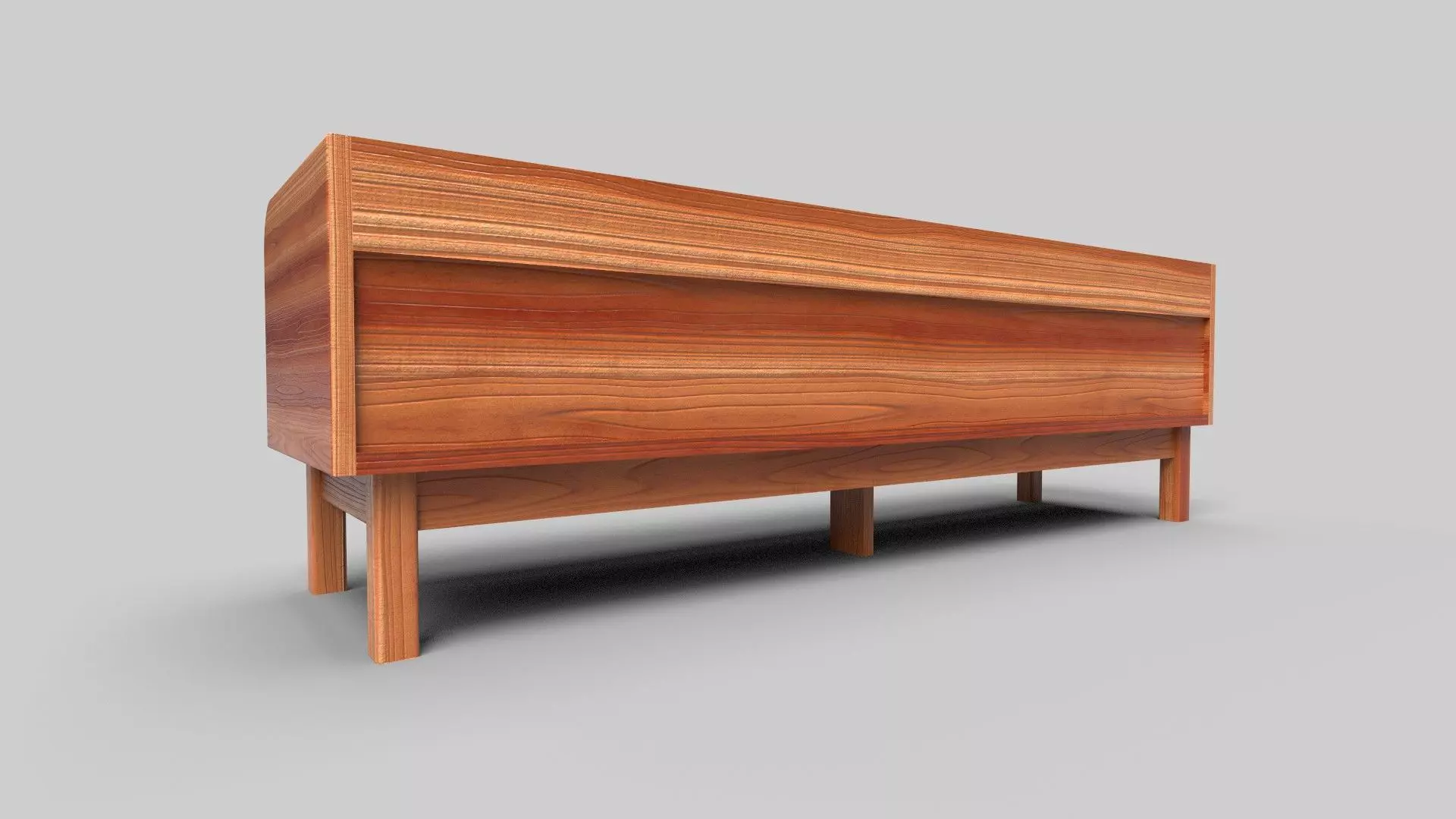 TV Rack CG53 3D model_2