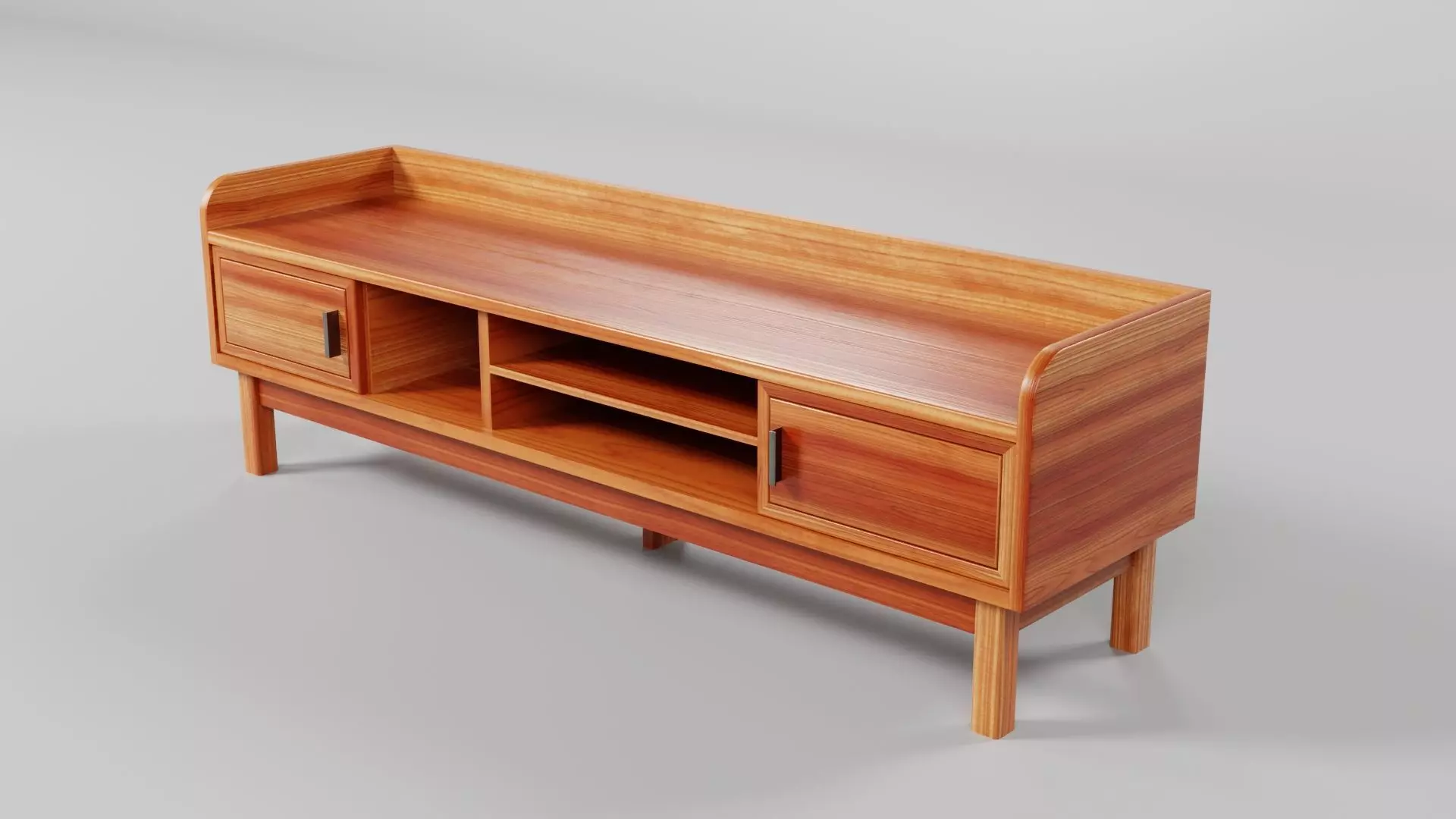TV Rack CG53 3D model_3