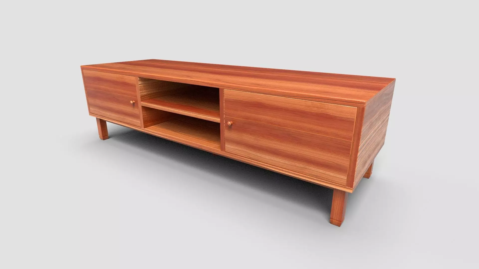 TV Rack CG54 3D model_1