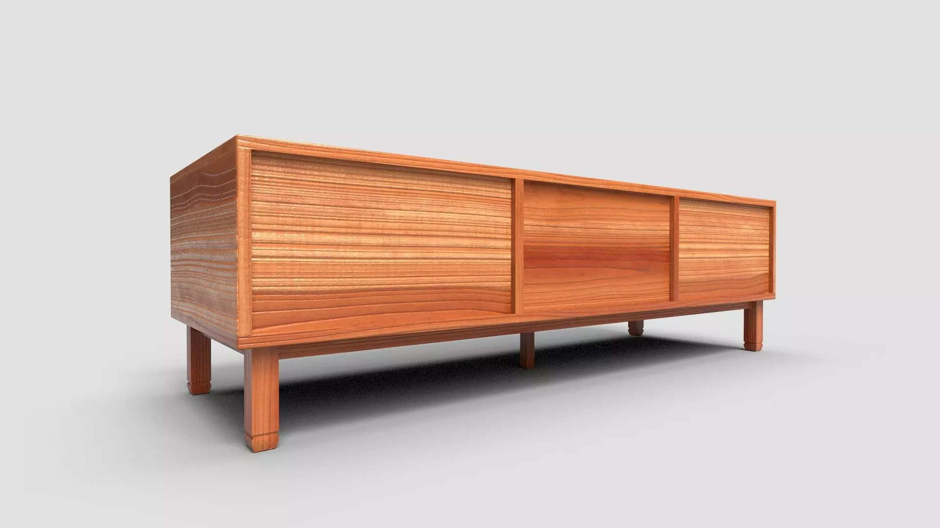 TV Rack CG54 3D model_2