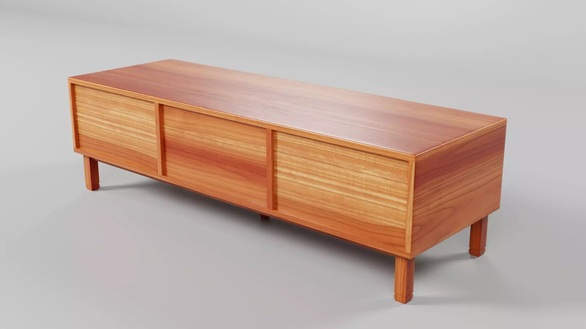 TV Rack CG54 3D model_4