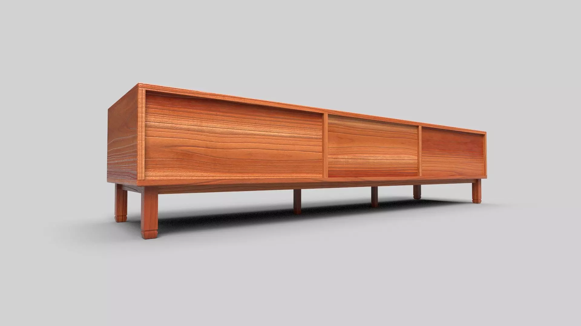 TV Rack CG55 3D model_2