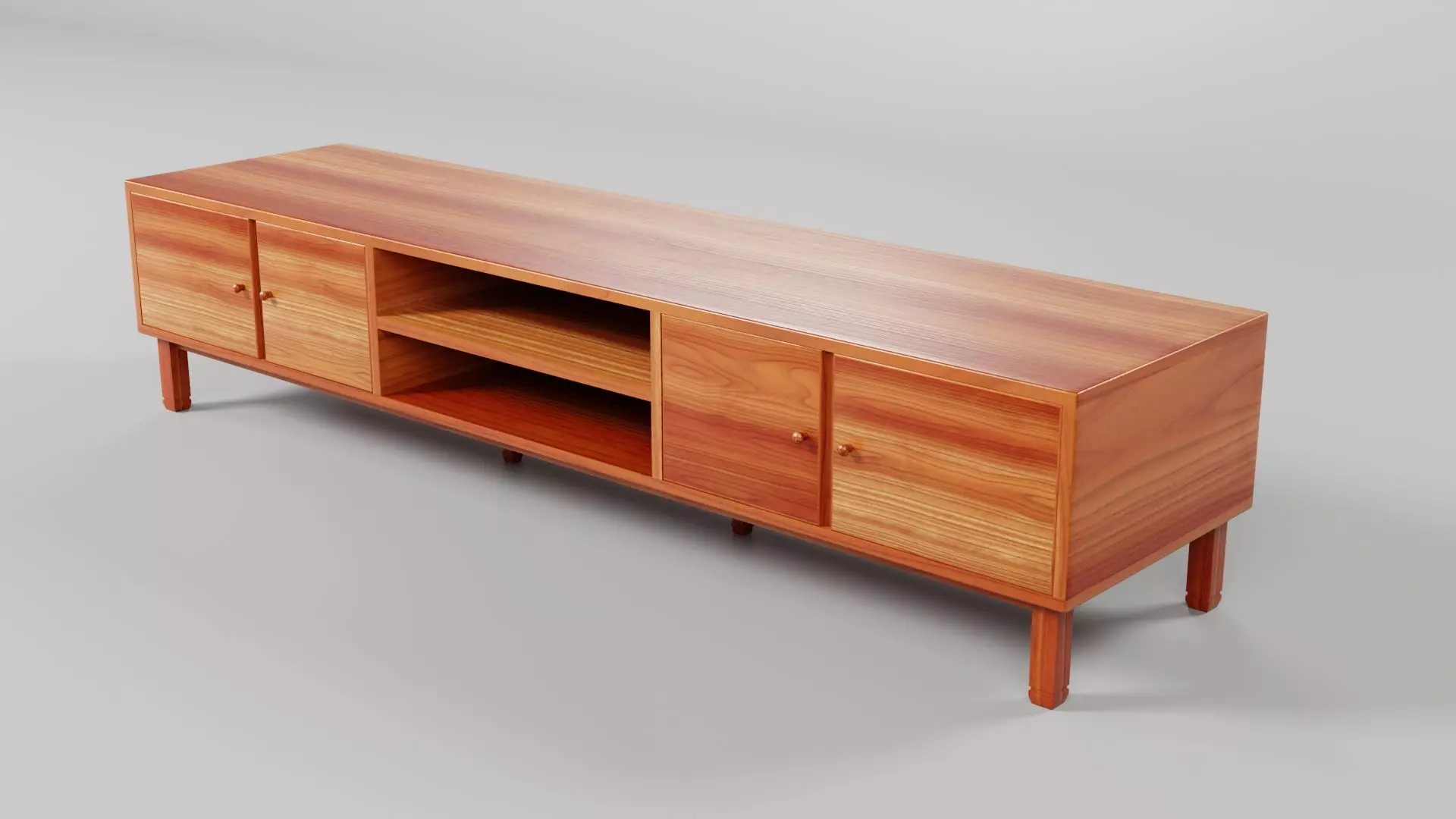 TV Rack CG55 3D model_3