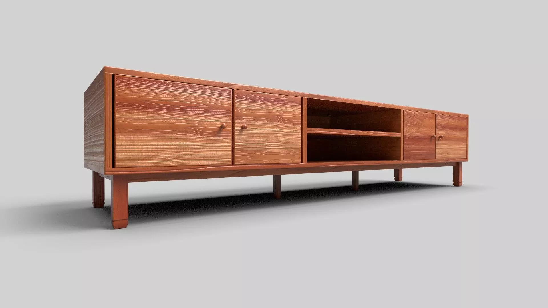 TV Rack CG55 3D model_0