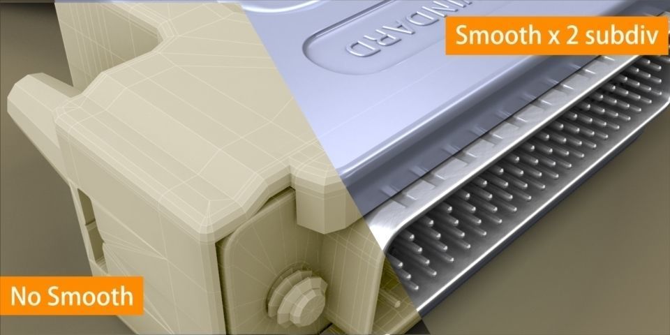 78 pin connector 3D model_3