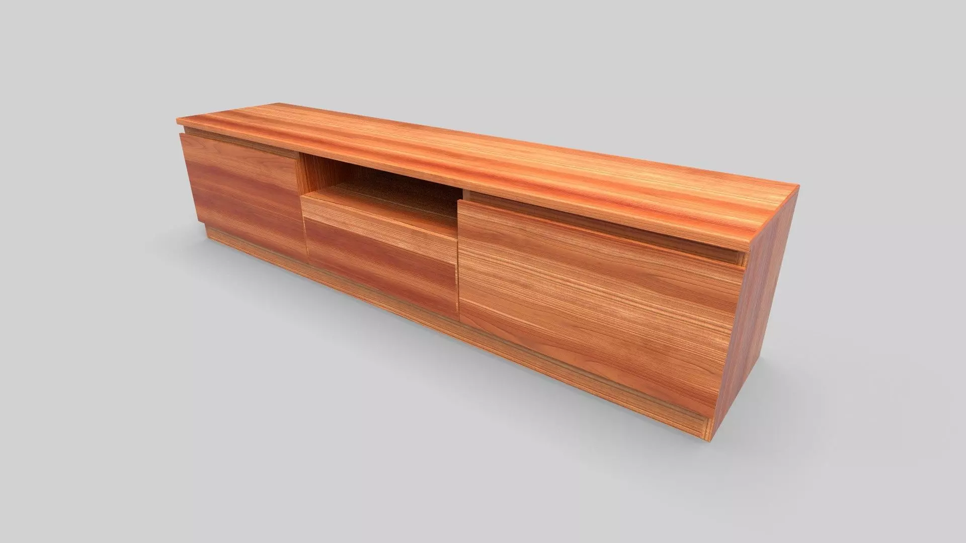 TV Rack CG56 3D model_1