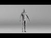 S00115 Male Base Anatomy Scanned Human Body 3D print model_1