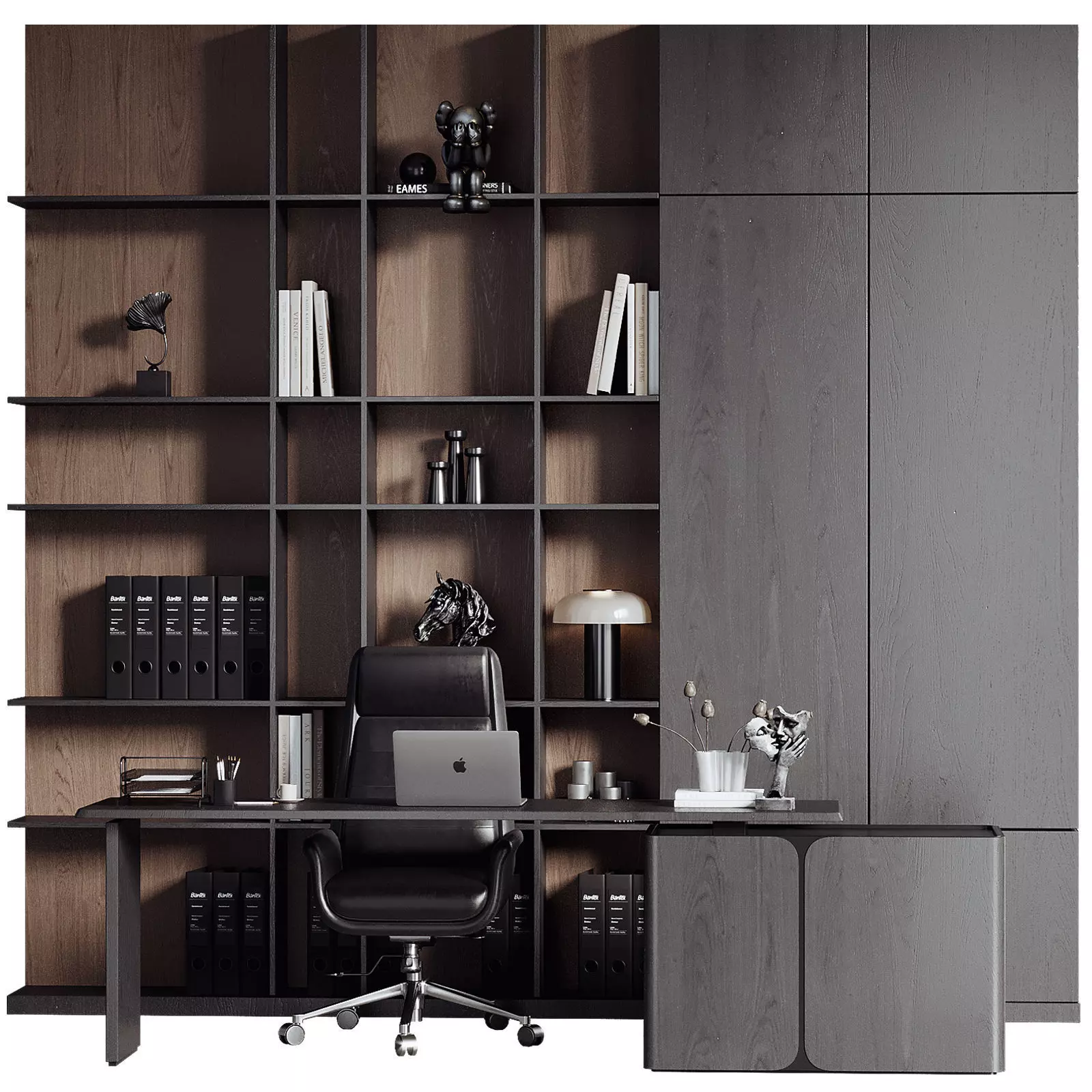 Boss Desk - Office Furniture 45 3D model