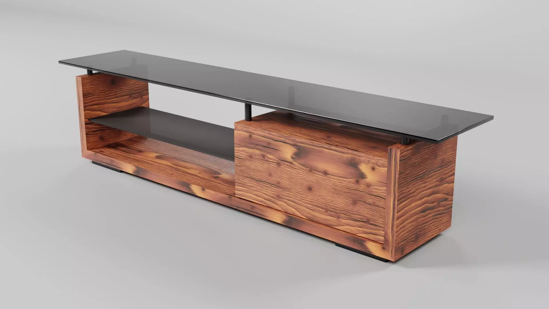 TV Rack CG61 3D model_4