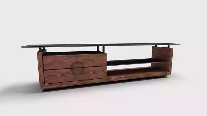 TV Rack CG61 3D model