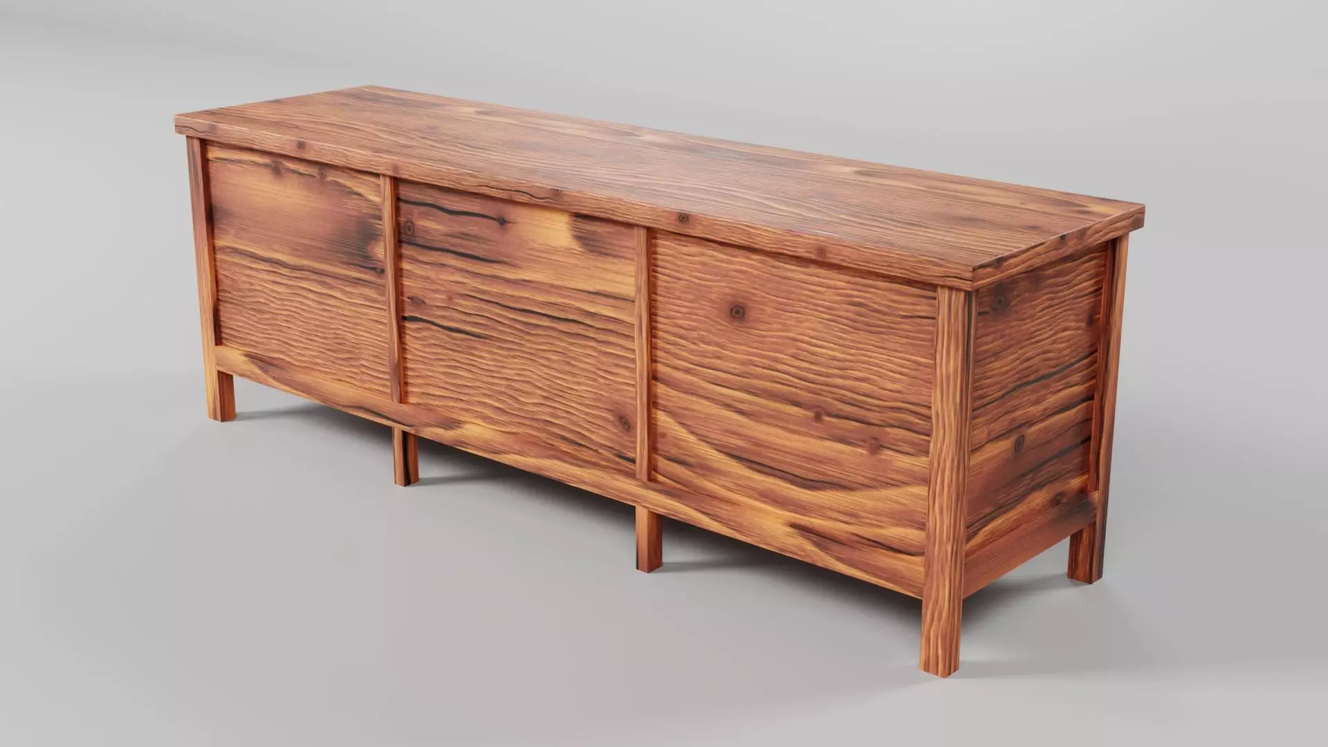 TV Rack CG62 3D model_4