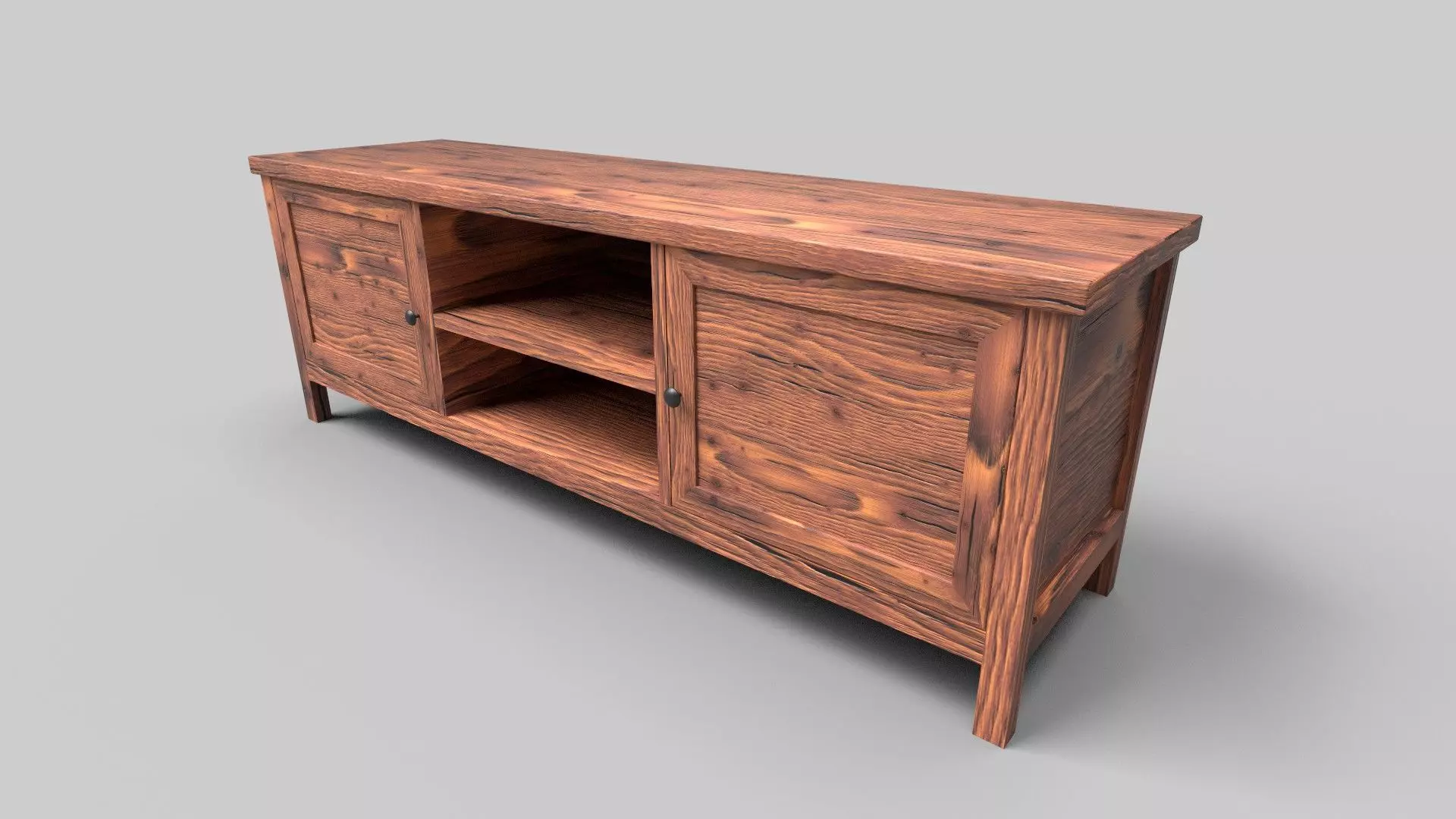 TV Rack CG62 3D model_1
