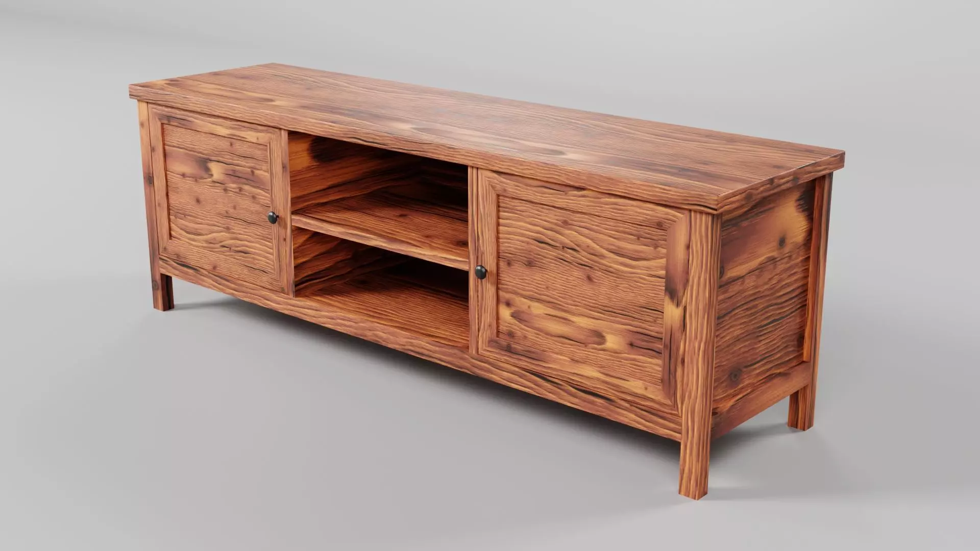 TV Rack CG62 3D model_3