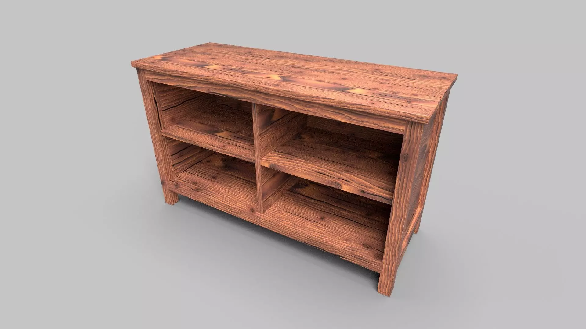 TV Rack CG63 3D model_1