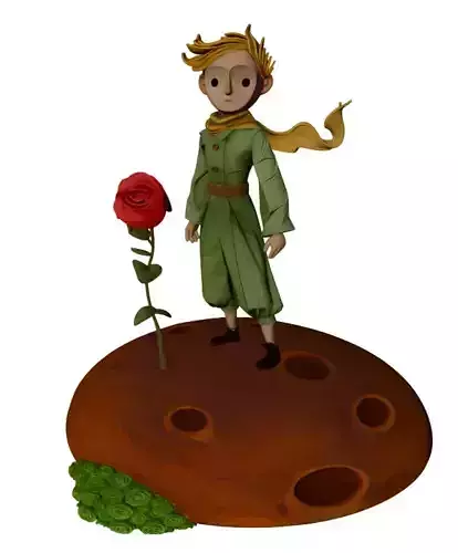 Little Prince 3D print model
